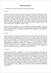 Biais de reification_2023_ManuscriptAuteurAccepté